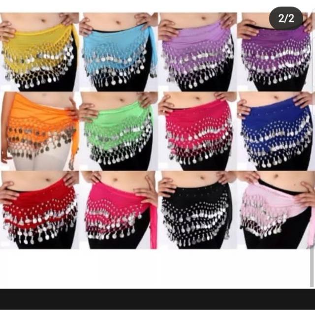 TERLARIS!! Belly Dance Belt Sifon-India Dance-Zumba Dance