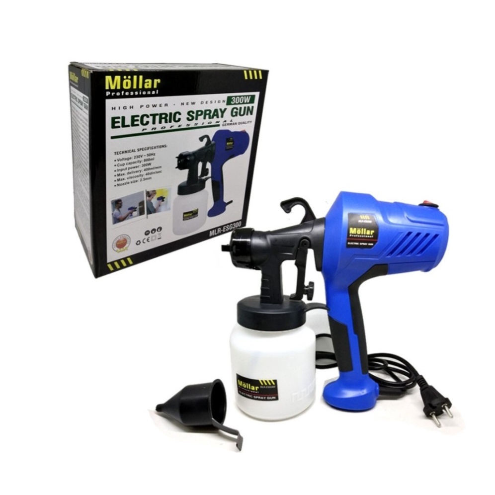 SPRAY GUN ELECTRIC MOLLAR ESG 300 CAT SEMPROT ELEKTRIK DISINFEKTAN mesin cat semprot listrik portable