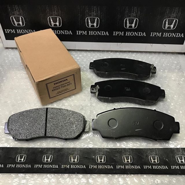45022 TOA PM Brake Pad Kampas Rem Depan Honda CRV GEN 3 &amp; 4 &amp; 5 Turbo RE RE1 RE3 RM RM1 RM3 RW 2007 2008 2009 2010 2011 2012 2013 2014 2015 2016 2017 2018 2019 2020 2021 2022