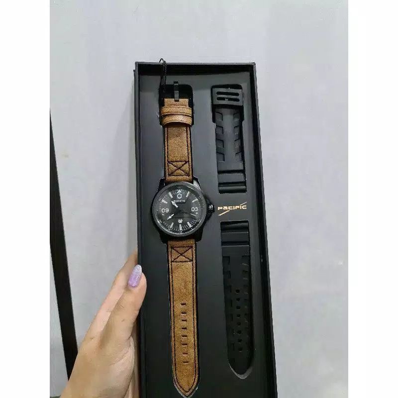 Jam Tangan Pria Original Pasific 2 Tali