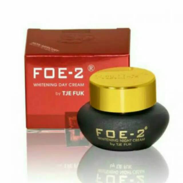 TJE FUK FOE-2 PAKET CREAM PEMUTIH+ TJE FUK ORIGINAL BRIGHTENING TRANSPARENT SOAP BLACK
