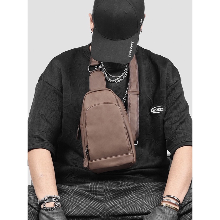 Sling Bag Kulit Pria Tas Selempang Pria CEBERUZ