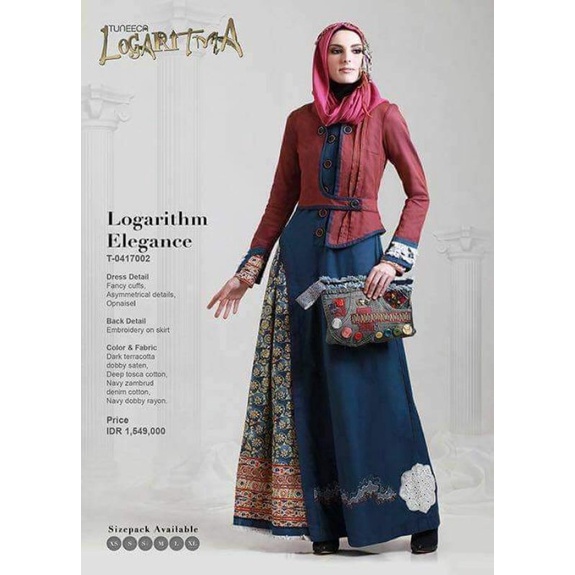 Tuneeca logaritma size Xl Pl like new