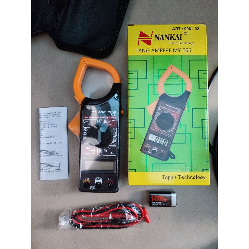 nankai MY 266 clamp meter tang ampere digital MY266