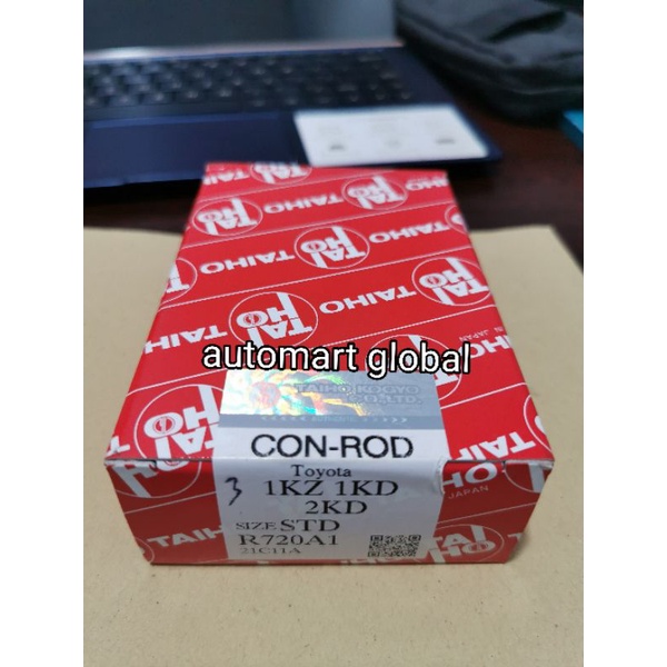 paket metal jalan duduk bulan fortuner innova hilux diesel 1kd 2kd taiho japan