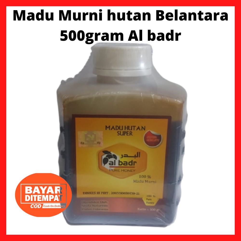 

Madu Murni Asli Hutan Belantara Al Badr 500gr Untuk Pengobatan Dan Menjaga Daya Tahn Tubuh.