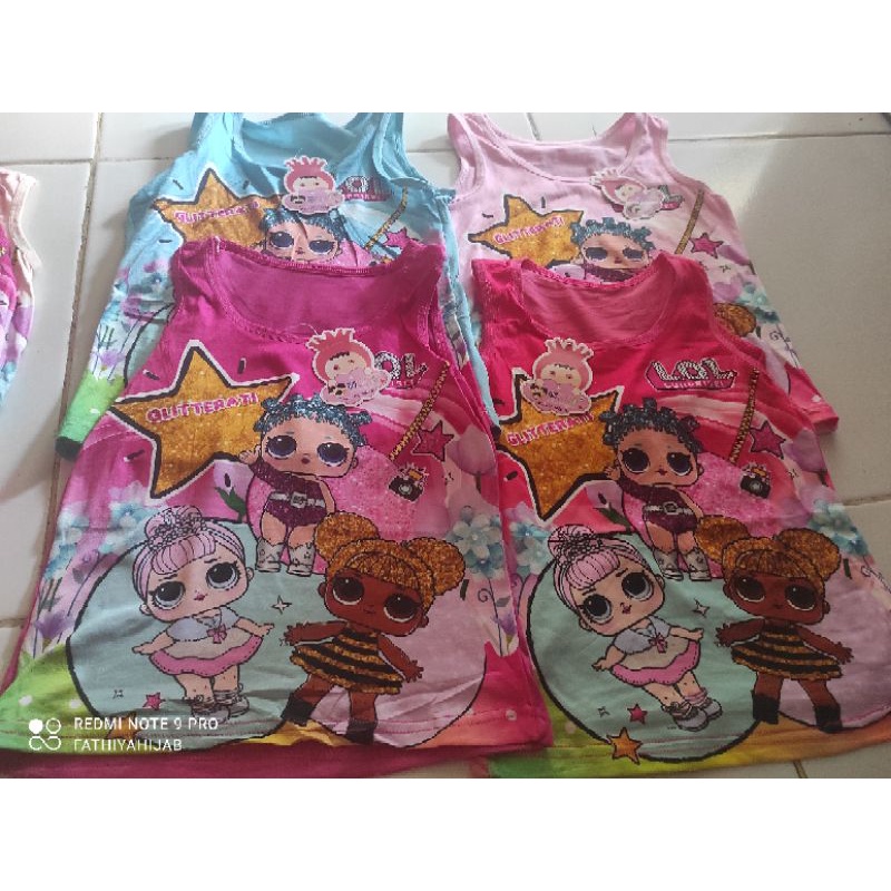 SINGLET  TANKTOP ANAK MOTIF LOL KAOS SINGLET ANAK TANGTOP TANKTOP ANAK MOTIF