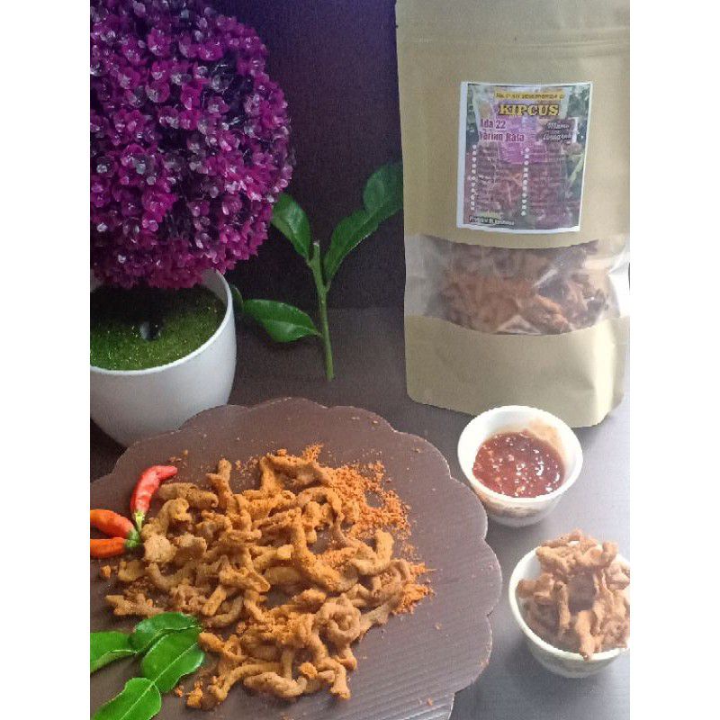 

Keripik usus kemasan penengah