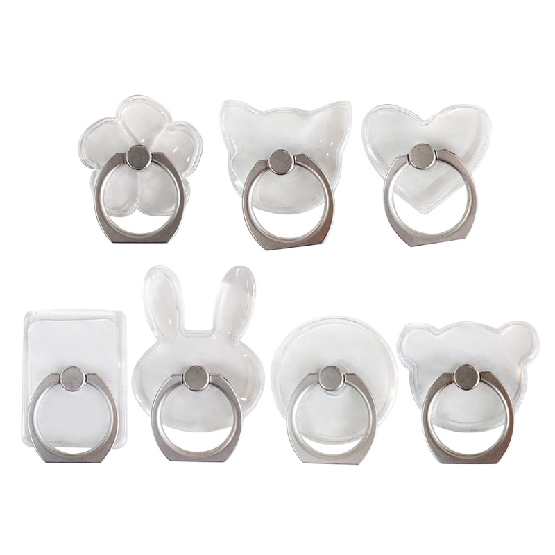 Vivi Ring Holder Transparan 1.57x1.97 &quot;Untuk Handphone