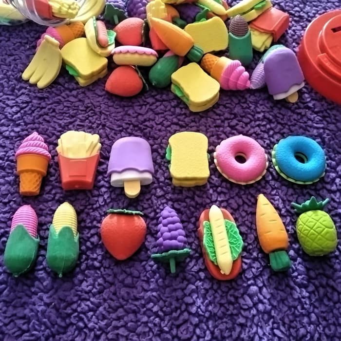 

NEW STOCK GROSIR PENGHAPUS UNIK IMPORT (MOTIF CAMPUR) - SOUVENIR ULTAH ANAK