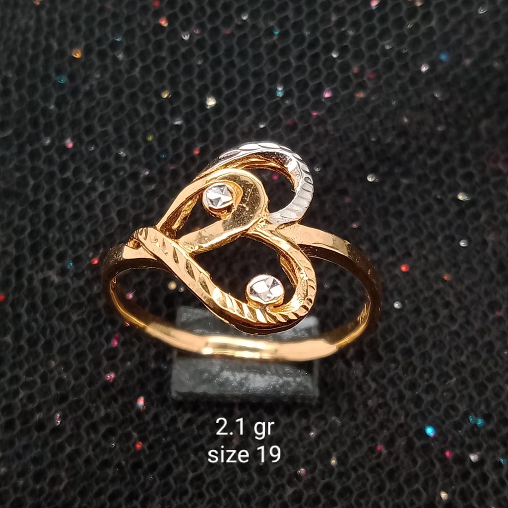 Cincin Emas 17K - 2.1 gr Kadar 750 - 359