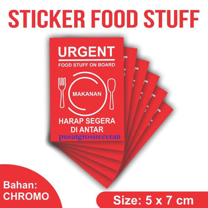 

Jual Sticker Stiker Makanan Ditempel Di Paket Untuk Mempercepat Pengiriman Kwalitas Terbaik
