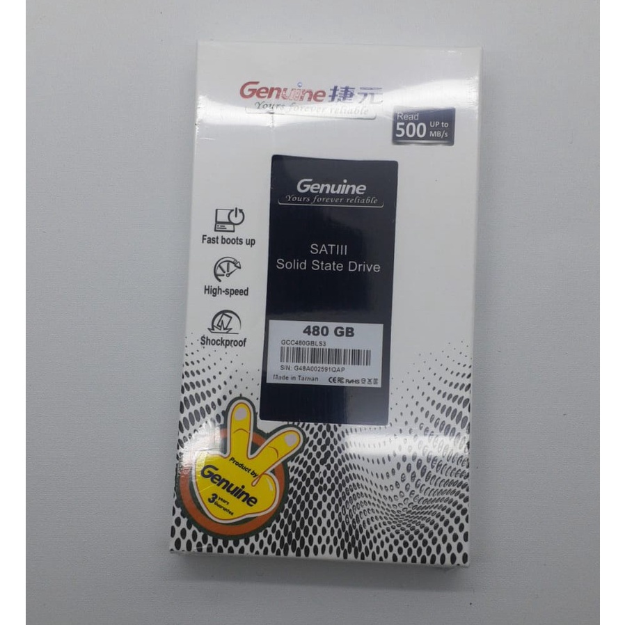 SSD GENUINE 480GB 2.5
