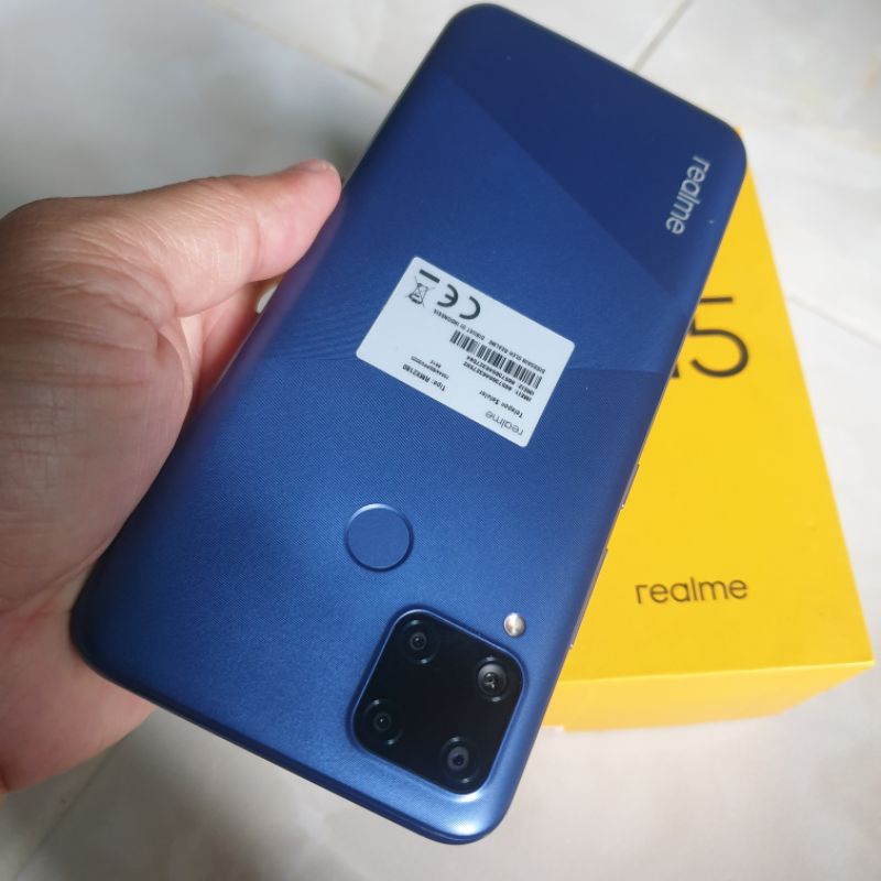 realme c15 4/64 mulus istimewah