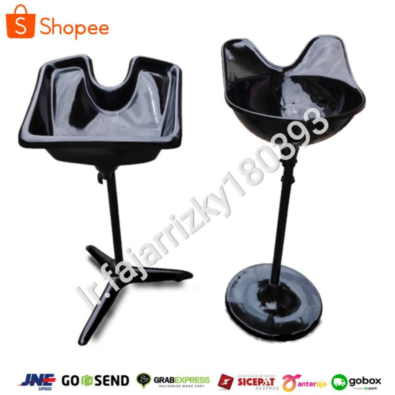 Wasbak Keramas/Washbak Portable Fibergalss/Tempat Cuci Rambut Salon