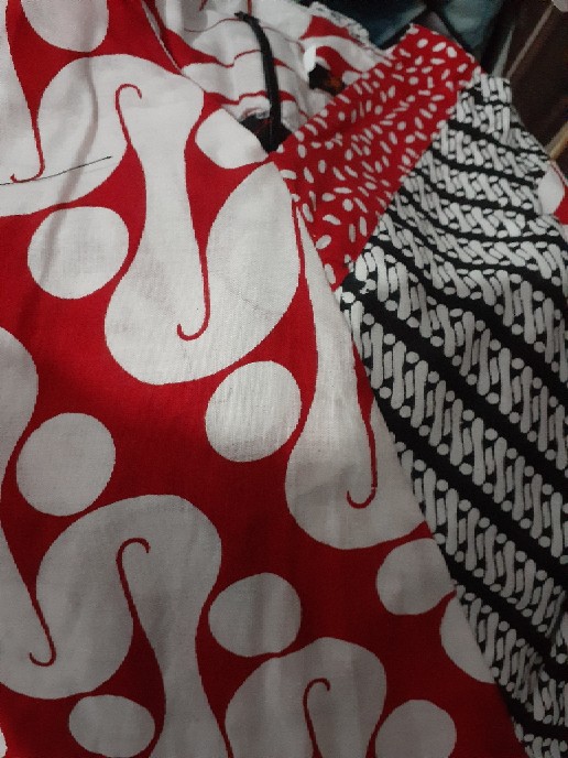 Blus Andara Atasan Baju Batik Wanita Kerja Kantor Modern..