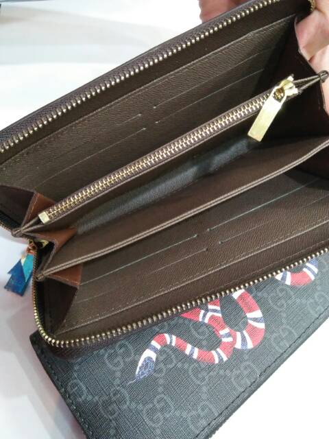 Dompet waterproof ular resleting panjang import 60017