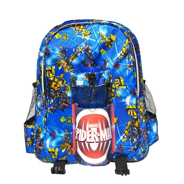 Tas Ransel anak Laki-laki Sekolah TK / SD karakter SPIDERMAN TERMURAH FREE BOTOL !!