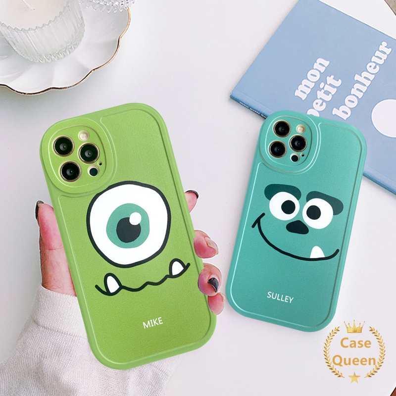 Soft Case Motif Monster Untuk Samsung A53 A22 A73 A32 M23 A10s A52 A52s A03s A72 A21s A03 Core A12 A50s A20s A30s A11 A02s A23 M21S A21s A22 A3 S1 A50 Sulley