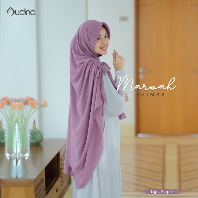 KHIMAR CERUTY BABYDOLL MARWAH ORI AUDINA
