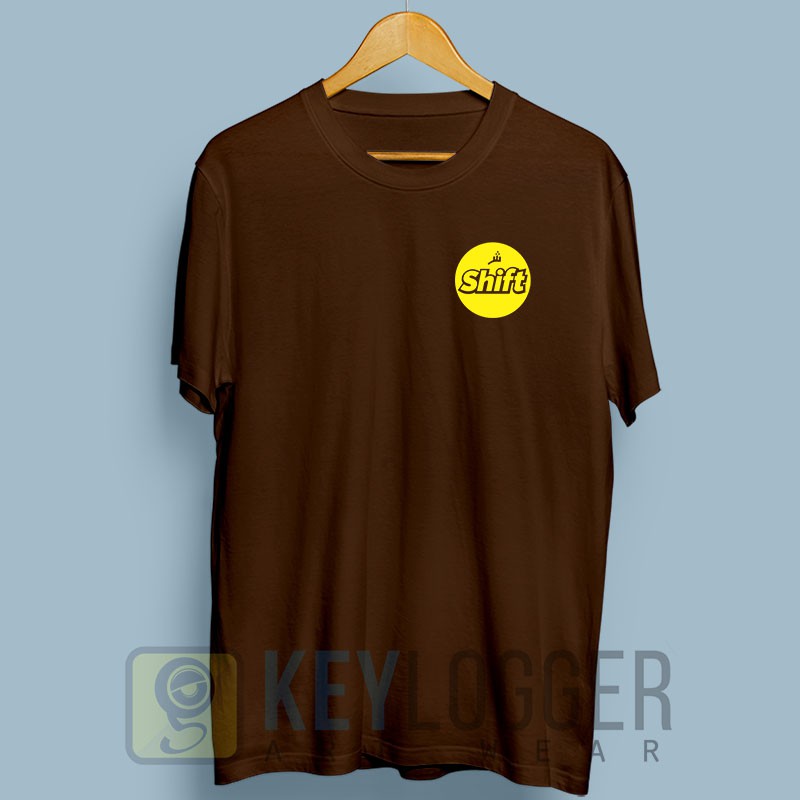 Kaos Dakwah Islami Komunitas Shift Distro 82-coklat