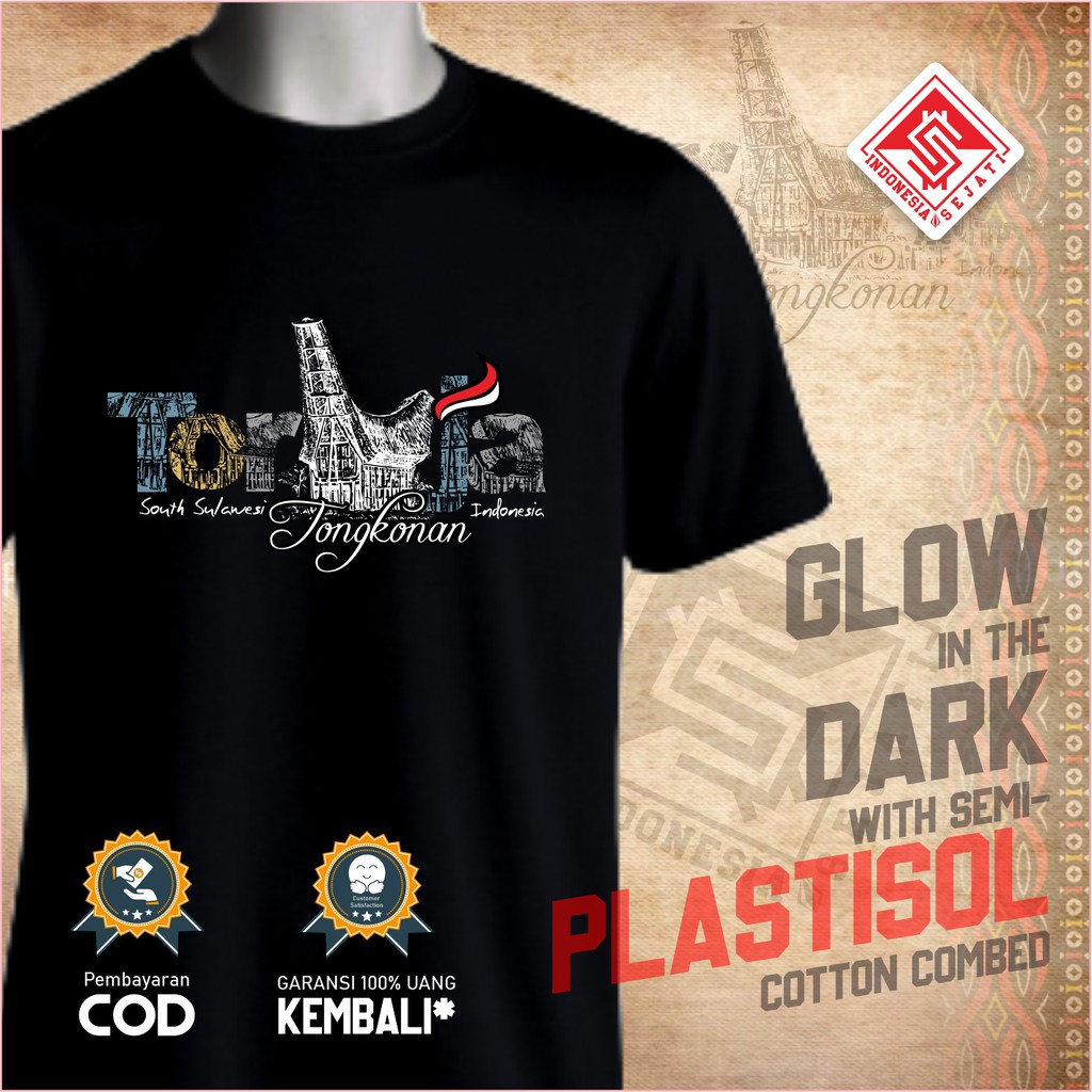 T-Shirt Rumah adat Tongkonan, Toraja