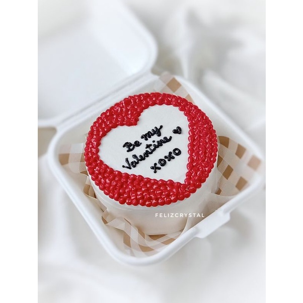 

Valentine Korean Bento Lunch Box Cake Kue Ulang Tahun