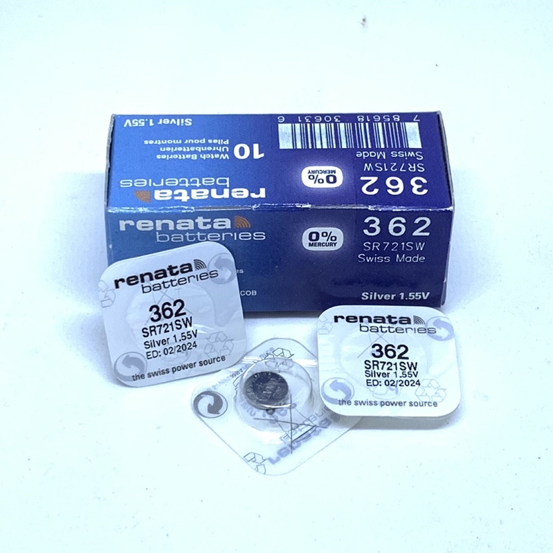 BATERAI RENATA 362 SR721SW ORIGINAL BATRAI JAM TANGAN SR721