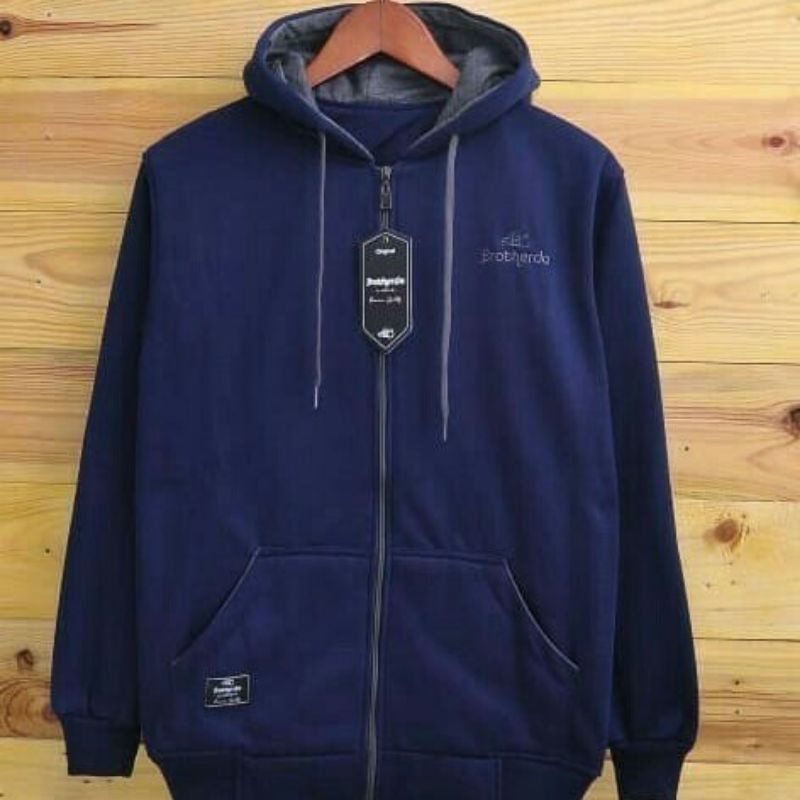 jaket/Sweater Zipper Brotherdo pria dan wanita