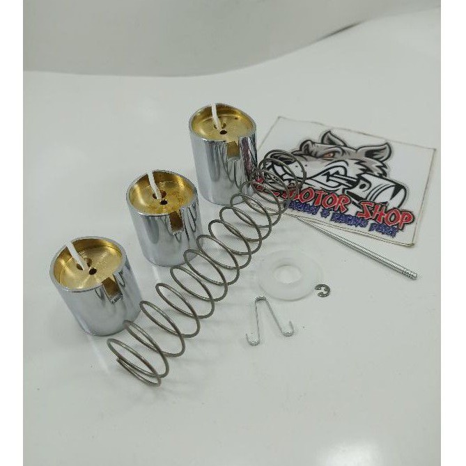 PISTON SKEP KARBU PE 24 26 28 KUNINGAN  - SKEP PISTON KARBURATOR PE 24 26 28 PE24 PE26 PE28 KUNINGAN ANTI BARET