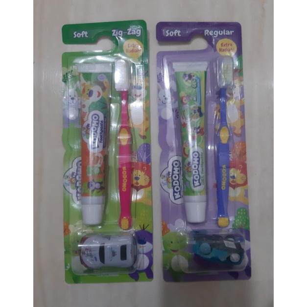 Kodomo Set  Anak - Sikat Gigi + Pasta Gigi