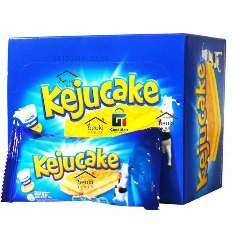 

Kraft - Keju Cake Bolu Keju - 12pcs x 16gr