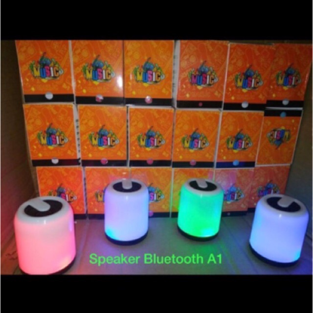 Speaker Bluetooth Wireless A1  / CL-671 Lampu Tidur Musik