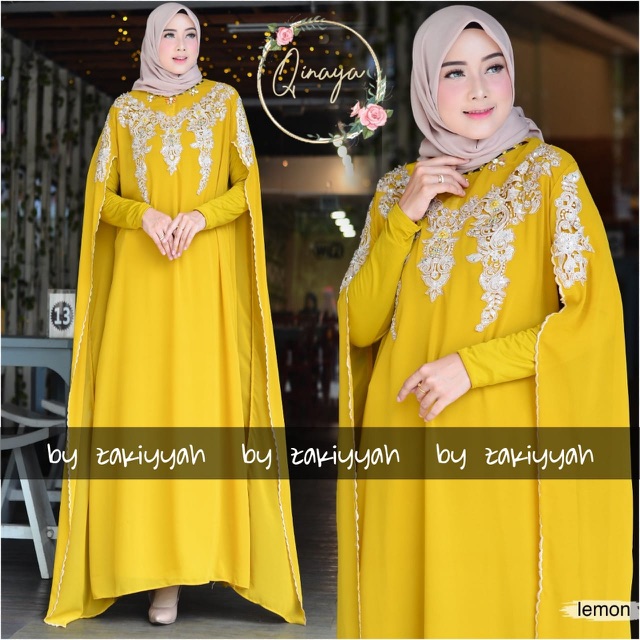 KAFTAN QINAYA / GAMIS LEBARAN