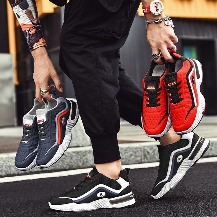 BSS - Sneakers Olahraga Import EIGHT-88 Cool Street Man Fashion Flying Shoes