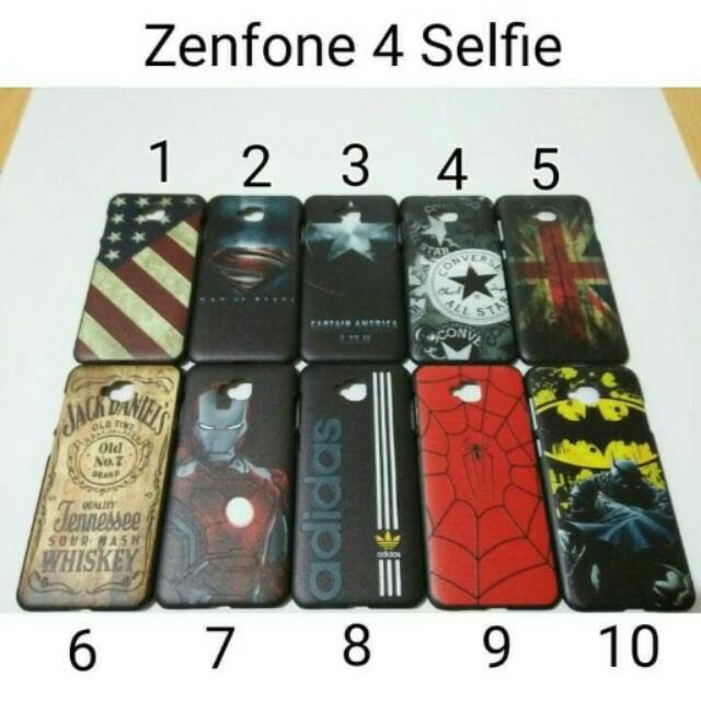 Hardcase Karakter For Zenfone 4 Selfie/ Backhard Case Zenfone 4 Selfie