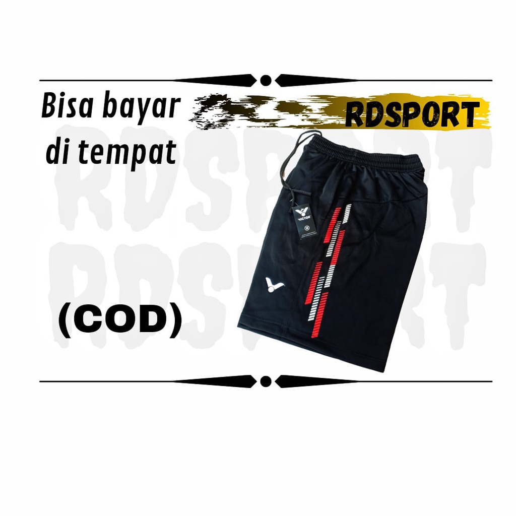 PROMO / Celana Pendek Badminton Pria / Celana Olahraga Pria Dewasa Bulutangkis / celana kolor victor