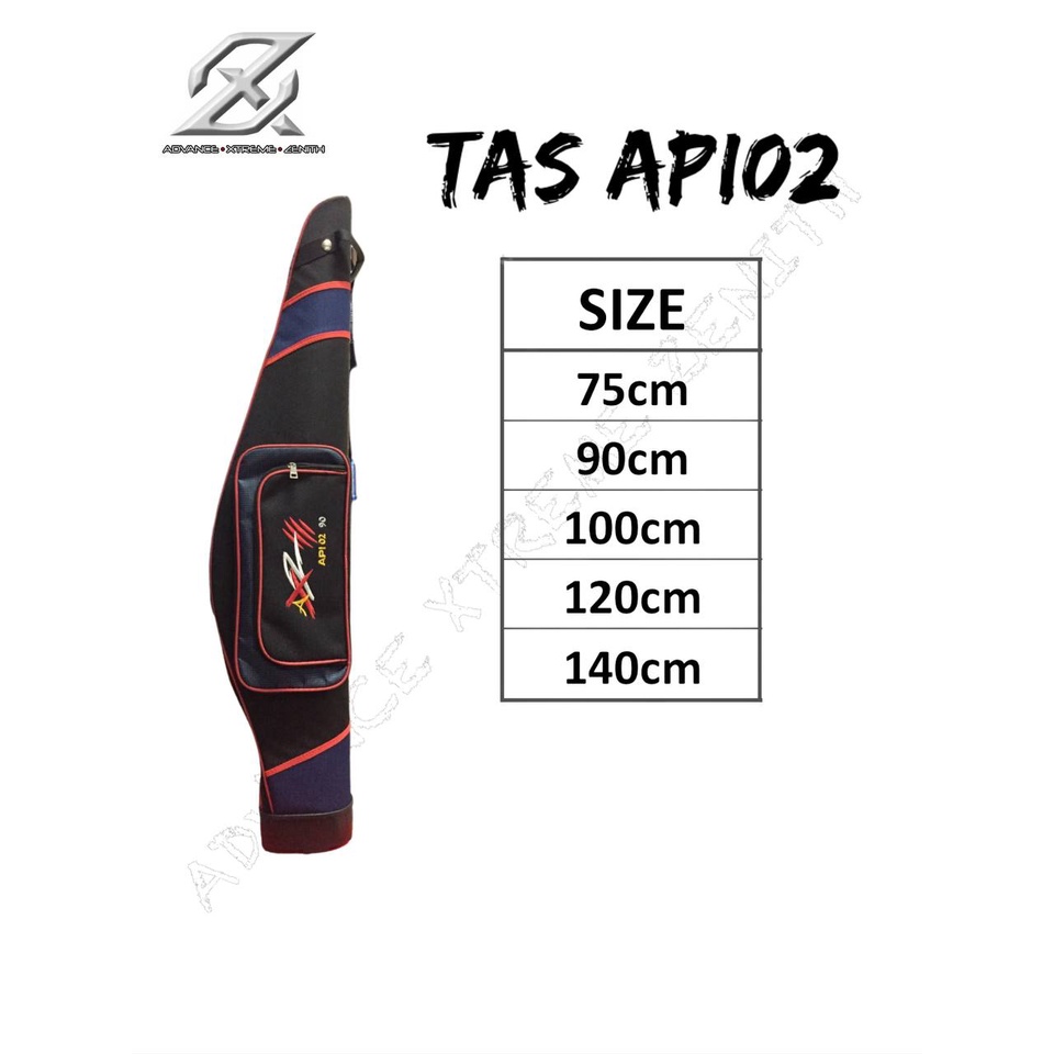 TAS PANCING AXZ 75CM 90CM 100CM 120CM 140CM TAS TABUNG TERLARIS TAS PANCING TERLARIS