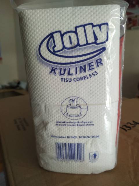 Tissue Jolly Coreless 10 rolls-2ply tissue kuliner jolly coreless