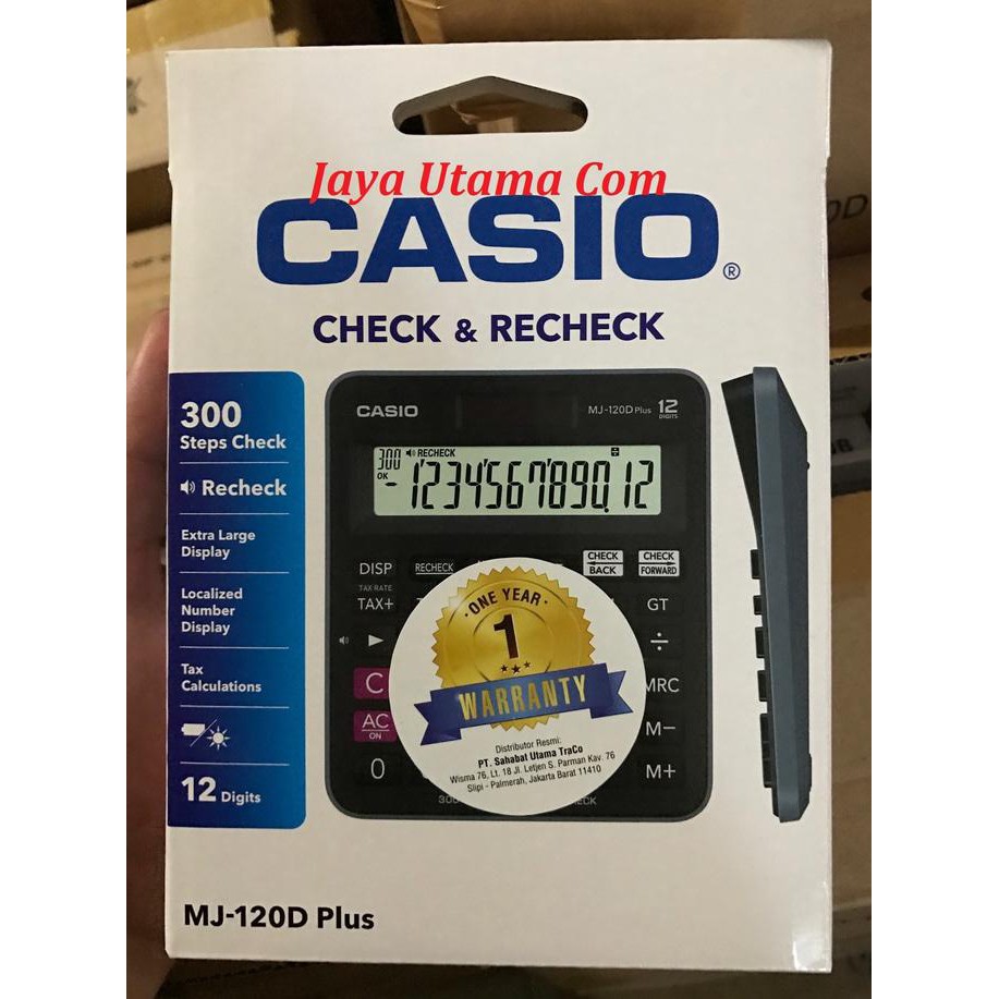 

Kalkulator Casio MJ-120D Plus