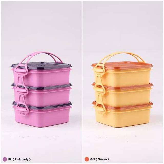 Rantang Makanan Square & Store Tulipware