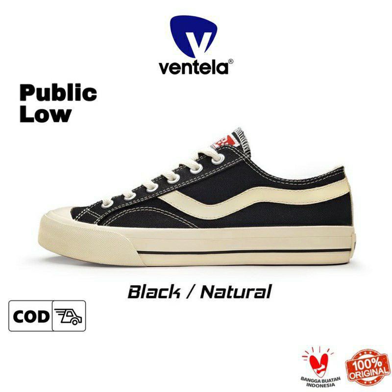Sepatu Ventela Public Low Original