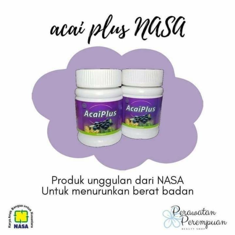 ACAIPLUS NASA PENURUN BERAT BADAN ALAMI