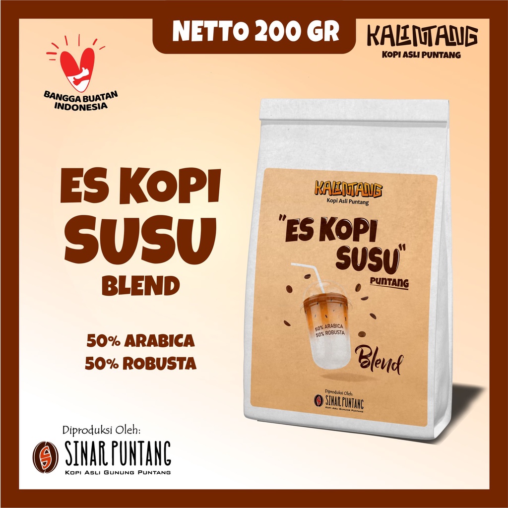 

KOPI HOUSE BLEND - ES KOPI SUSU (200 gr)