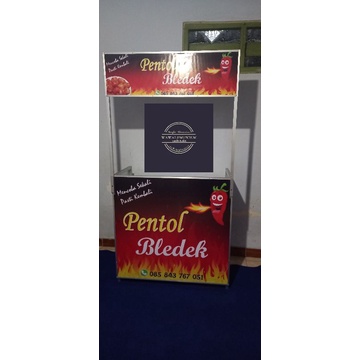 Rombong lipat / Portable booth