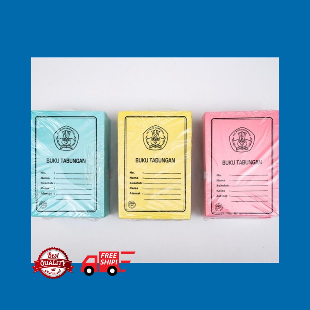 

Buku tabungan (50pcs)