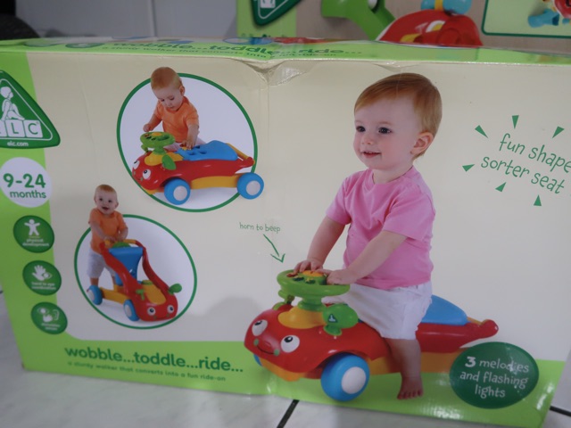 elc wobble toddle ride on