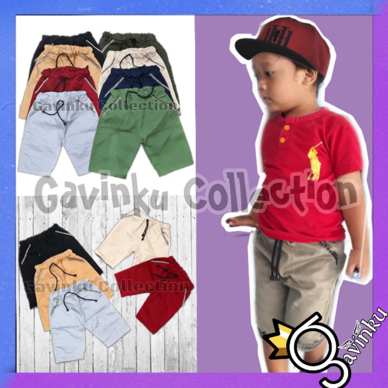 Celana Chino Pendek Anak Laki Laki2 Celpen Cino Chinos Cinos Umur 1 2 3 4 5 6 7 8 9 10 Tahun Thn