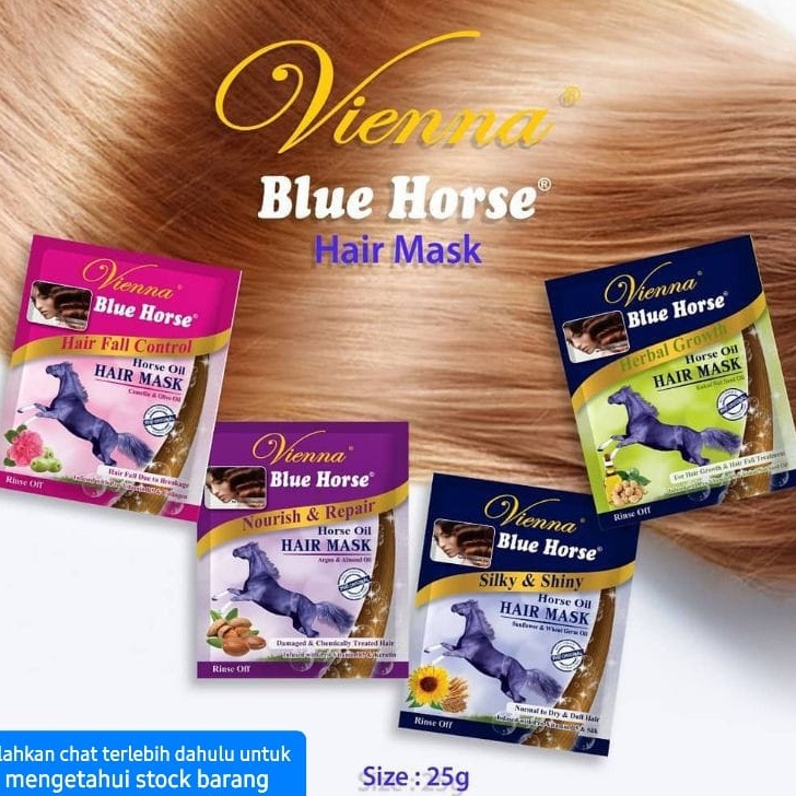 VIENNA / VIENA HAIR MASK MASKER RAMBUT 25GR PERAWATAN KOSMETIK