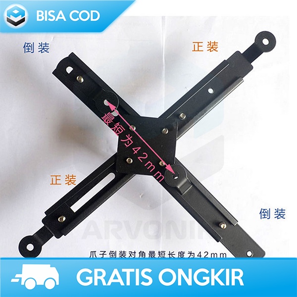 BRACKET HANGER PROYEKTOR BY NORTH BOYU UNIVERSAL SANGAT KOKOH ORIGINAL